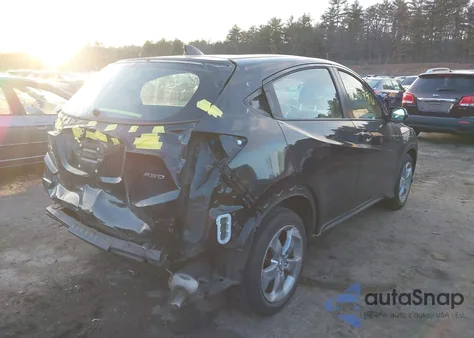 2020 Honda Hr-V Awd Lx from USA, damaged, VIN 3CZRU6H3XLM710919